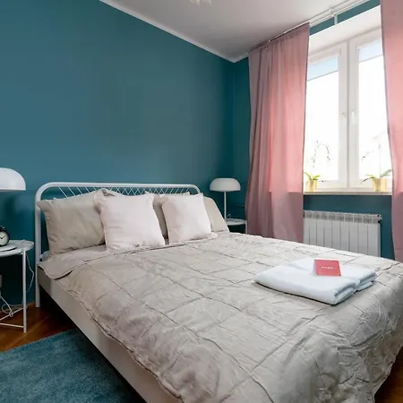 Saska Kepa Modern Apartment Warschau Exterior foto